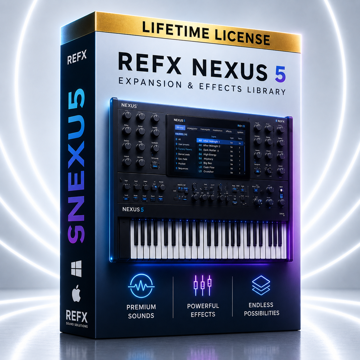 REFX Nexus 5 Expansion & Effects Library | Lifetime License